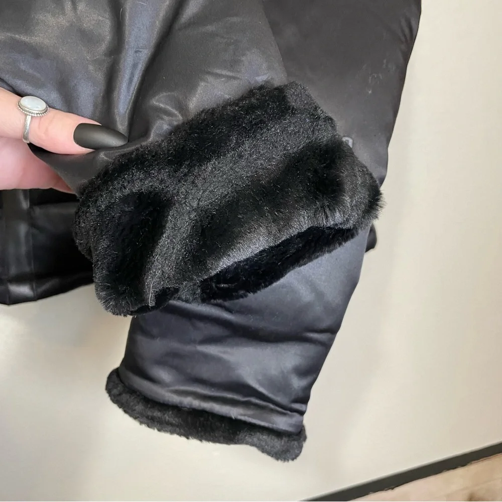 The North Face Black Puffer Jacket Vintage